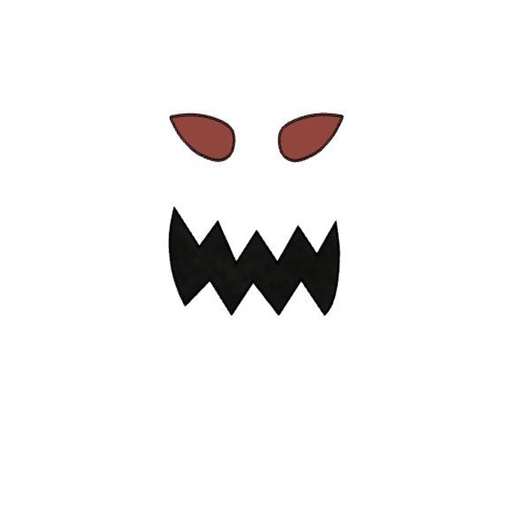 Mr. Pumpkin Head/Jack O Lantern/Scary Pumpkin Face/Kids Halloween Craft