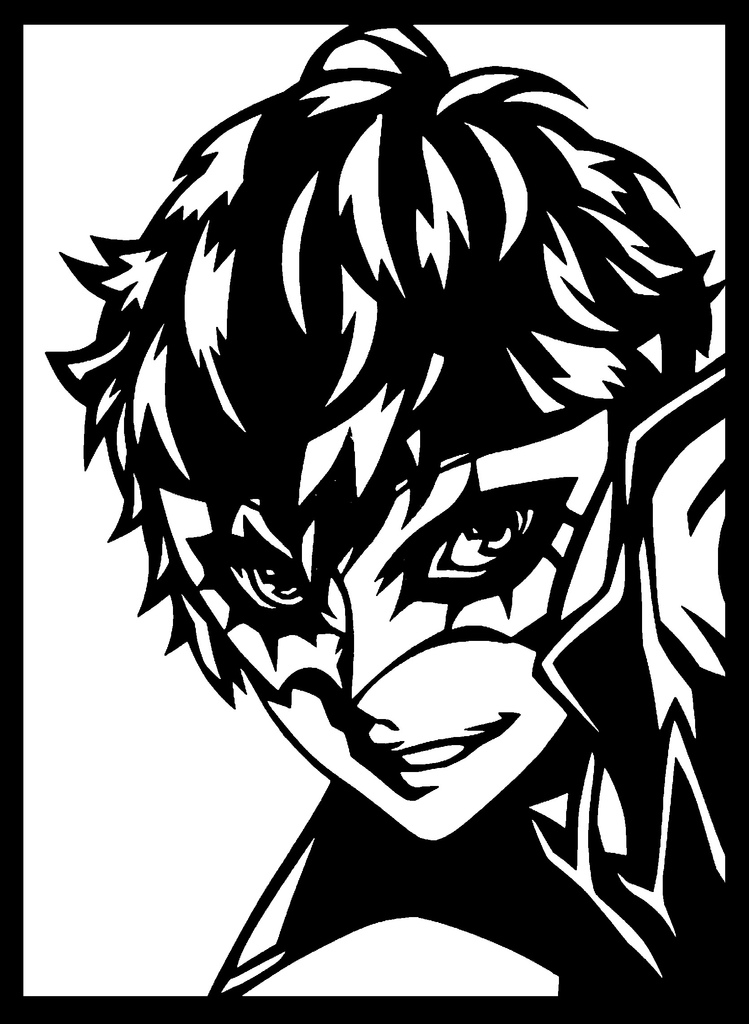 P5 Joker stencil 3