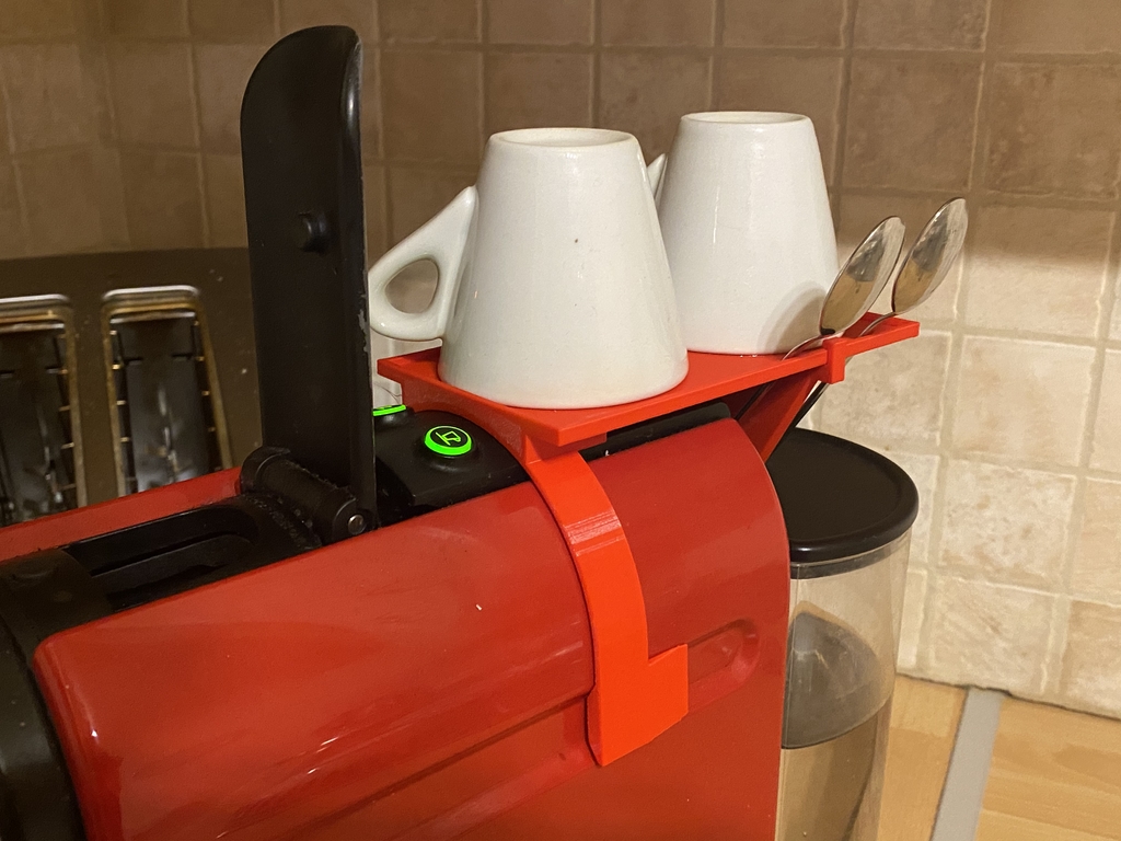 Espresso Machine Cup Holder