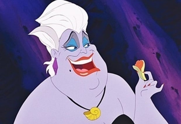 Ursula Necklace Seashell - Disney Little Mermaid