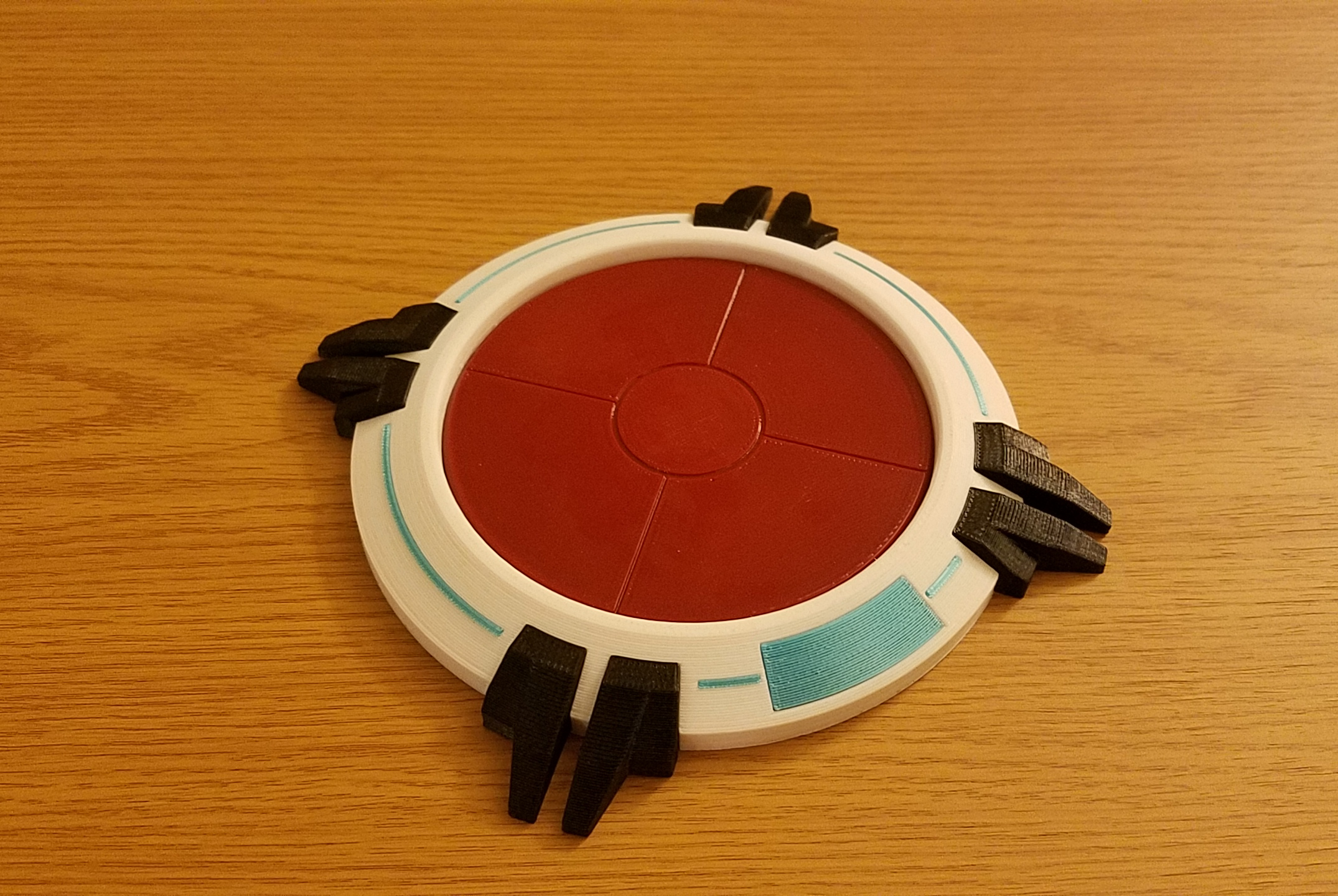Portal Button Coaster