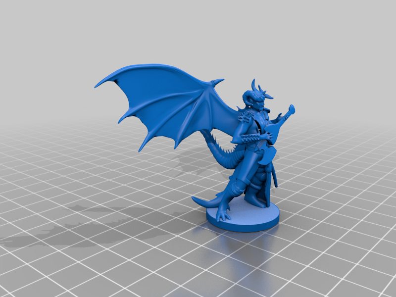 Changeling bard for dnd miniatures
