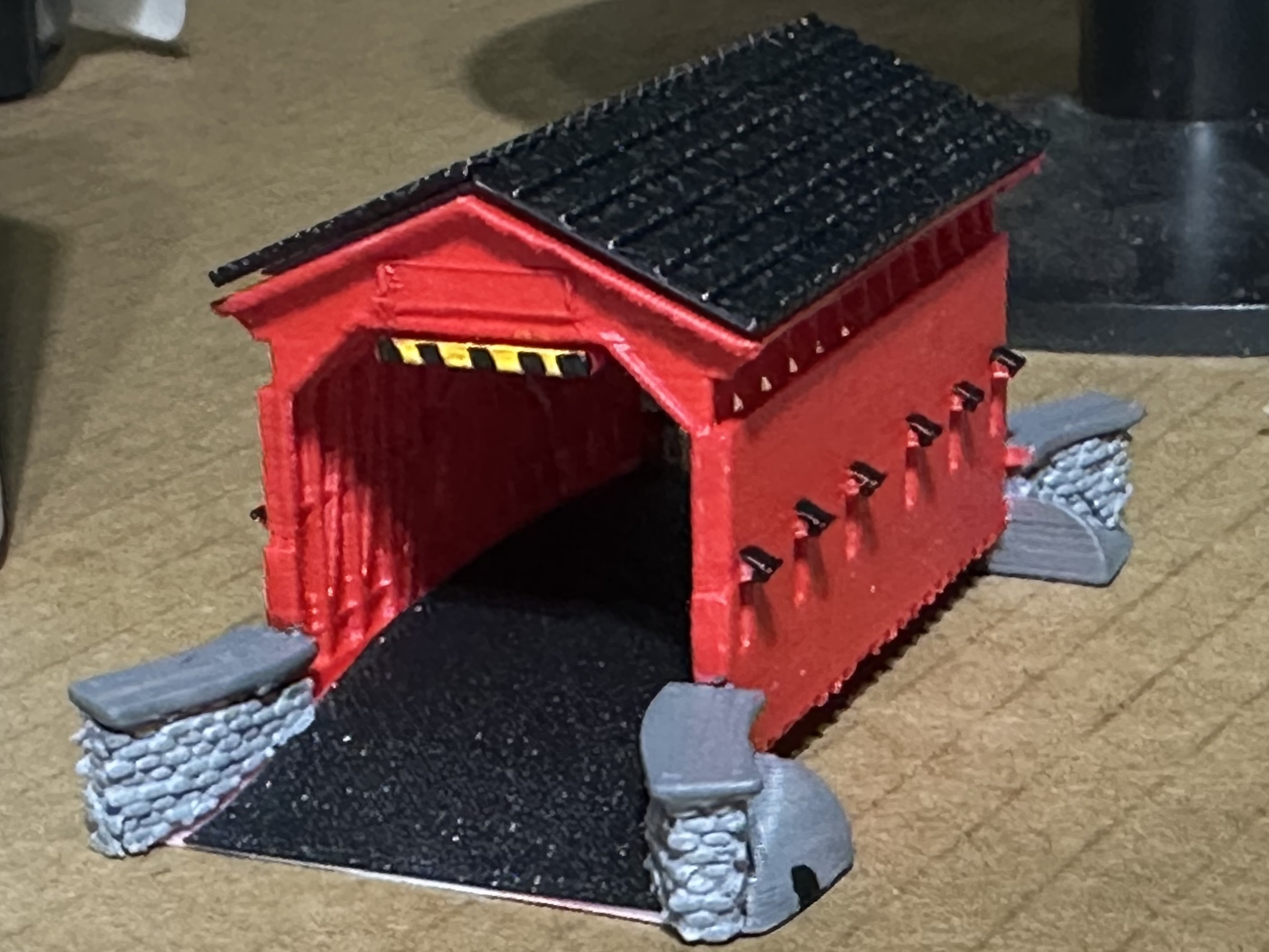 Covered Bridge, N-Scale