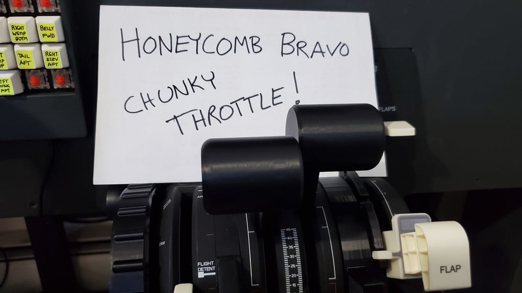 Honeycomb Bravo Throttle Quadrant - Chunky Handles