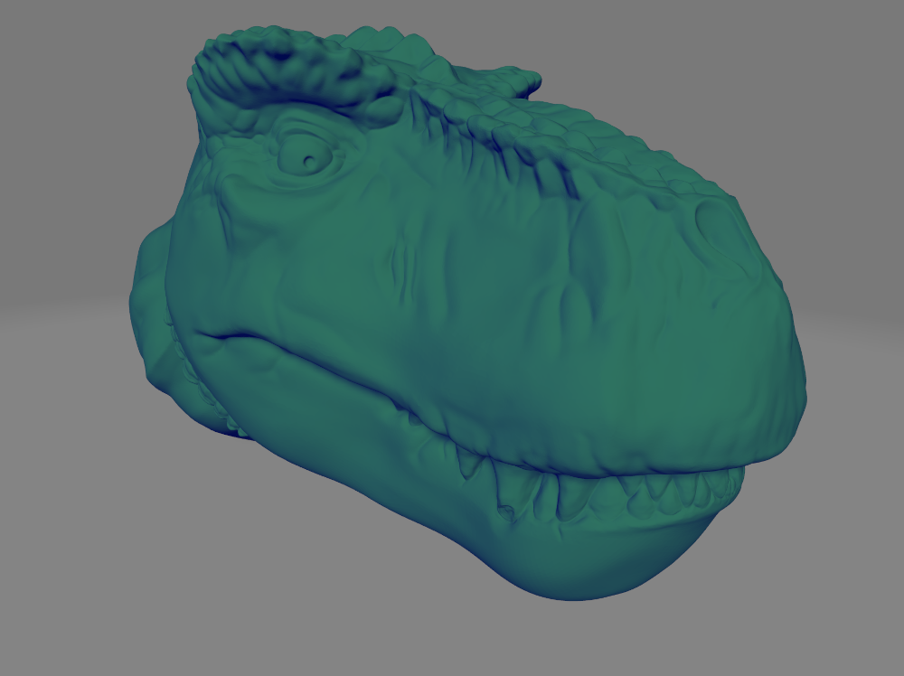 T-Rex Head Sculpt