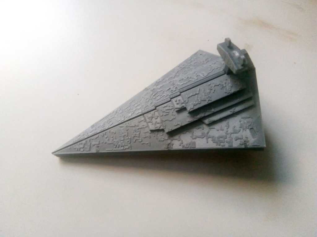 Star Destroyer - with tie fighters inside