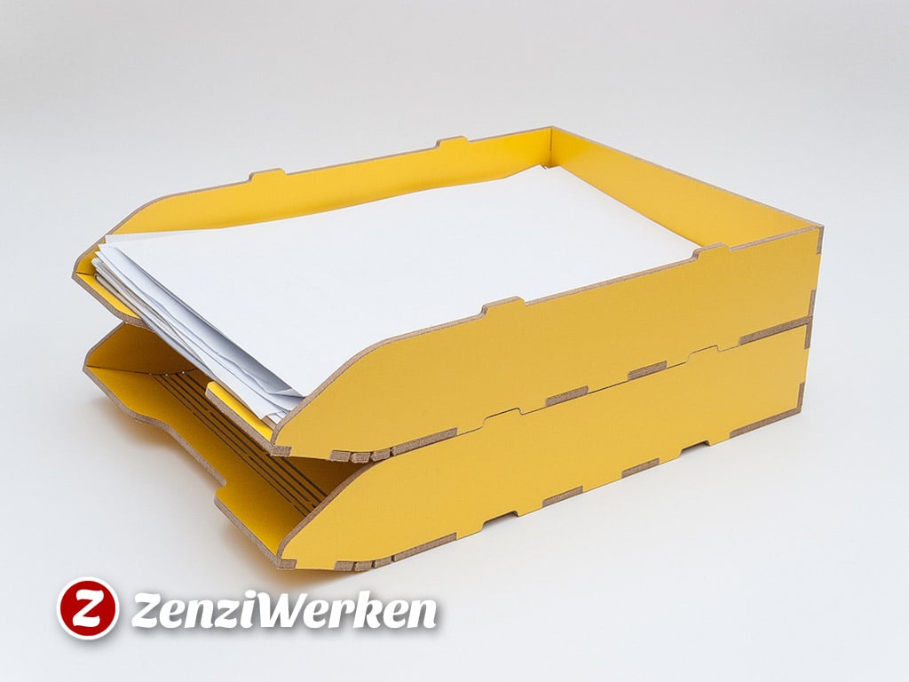 Stackable Filing Tray cnc/laser