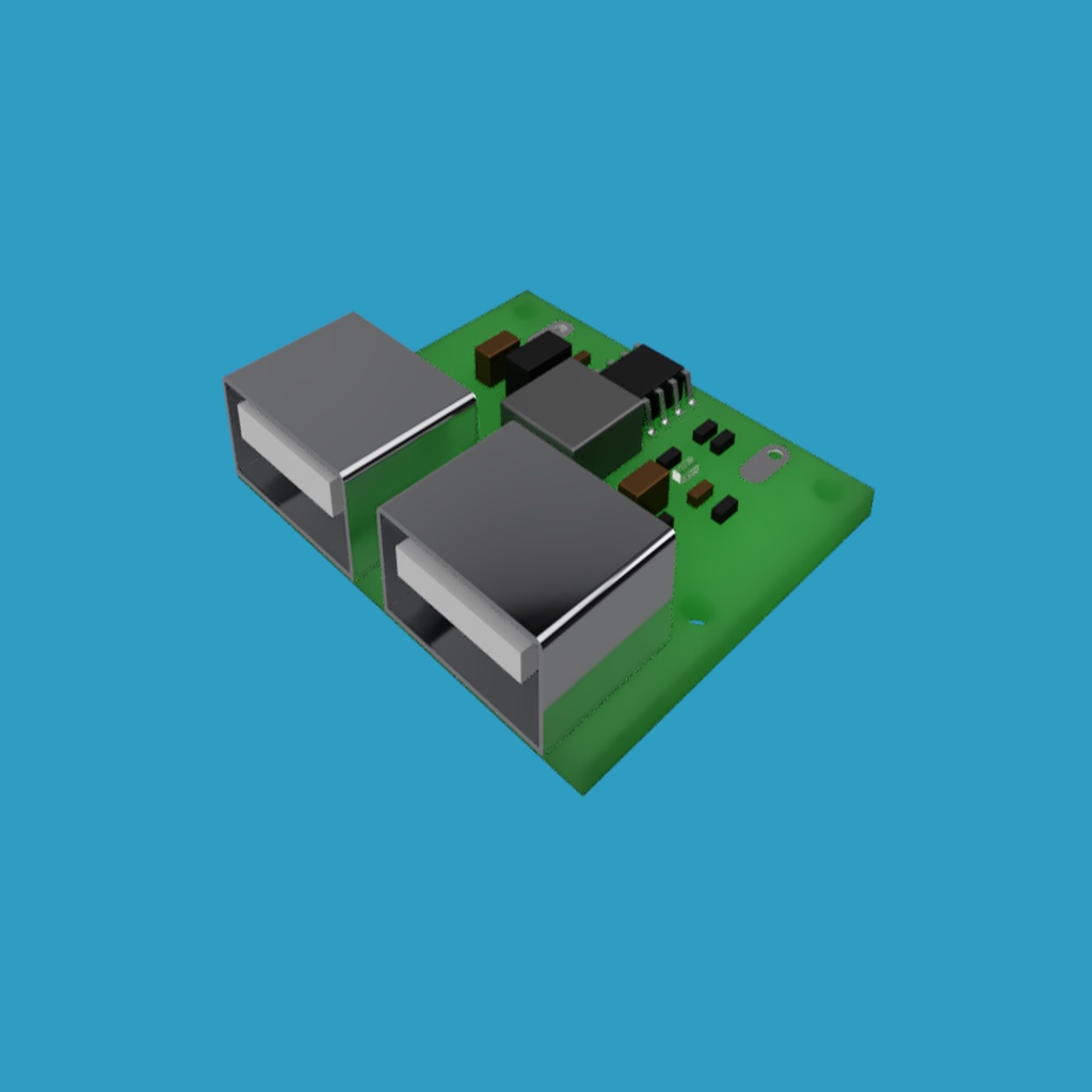 Dual Port USB DC-DC Buck Converter Model