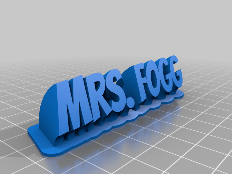 Mrs. Fogg