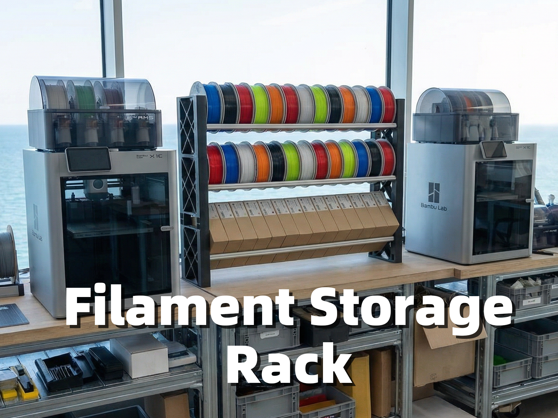 Filament Storage Rack