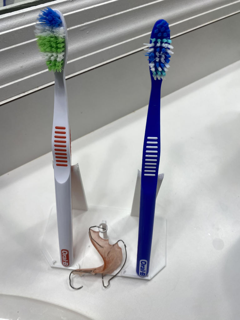Toothbrush and Retainer Stand/Holder