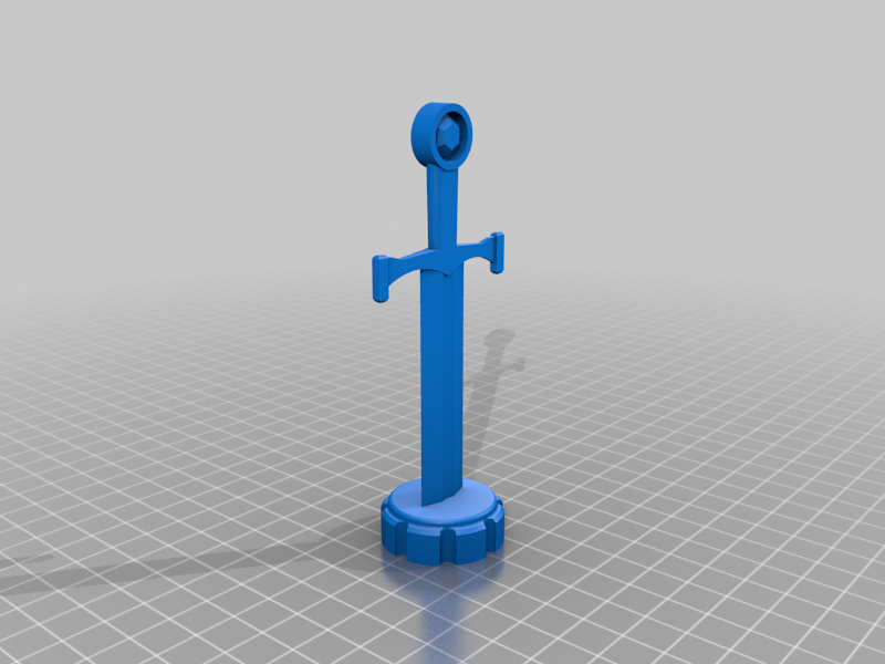 Sword knob (Excalibur) for extruder