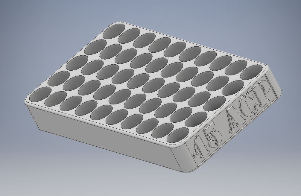 45 ACP Casing Tray
