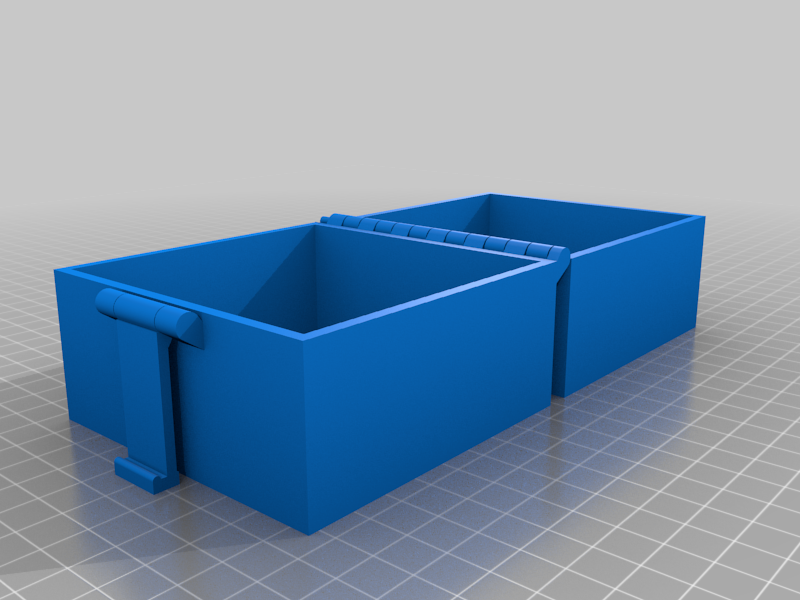 Bigger Buckle Box (customizable and printed in one piece)