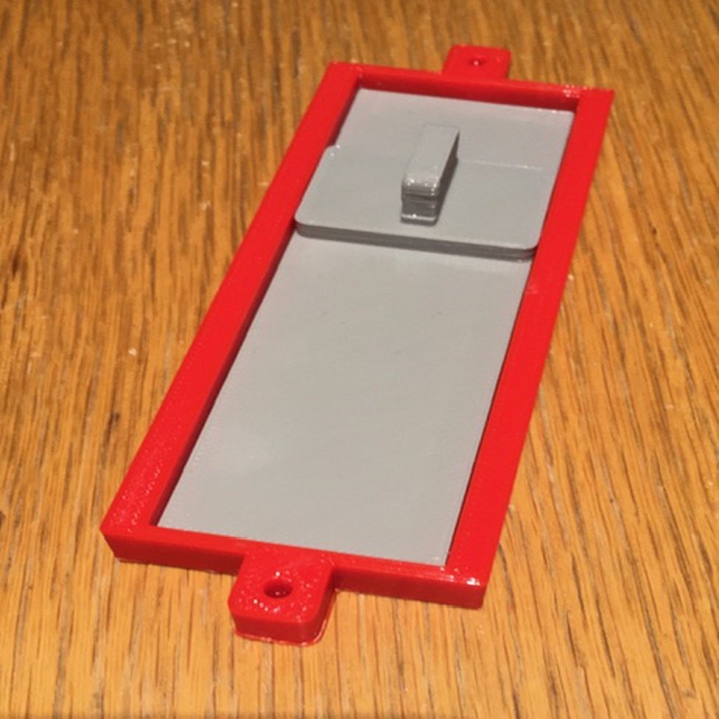 Mostly 3D Printed Slider Switch