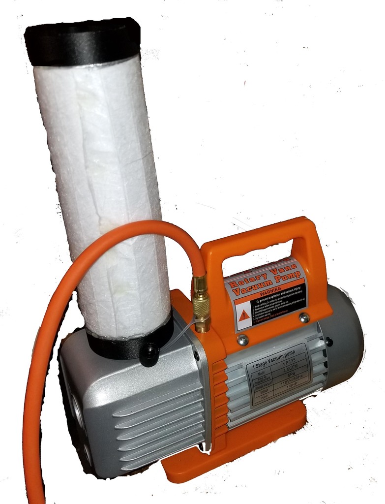 Exhaust Filter for a high vacuum pump
