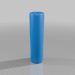 Airsoft - Simple Silencer with builtin inlets - base model and some outer pattern 3D model