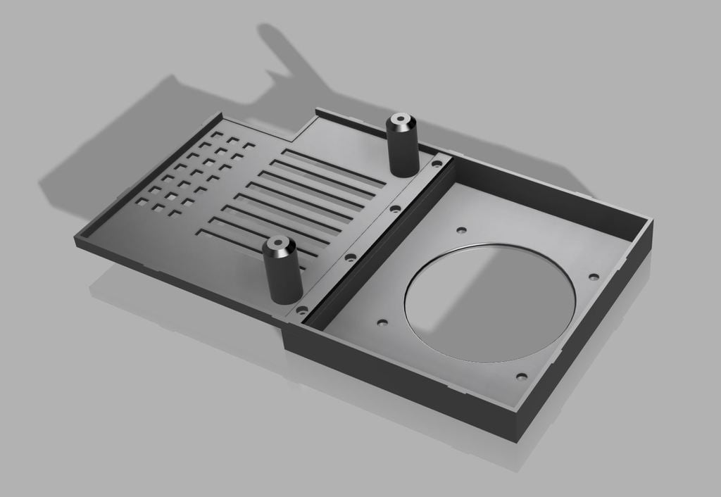 Anycubic Kobra - Mainboard cover for 80mm fan