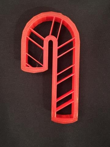 Candy Cane Cookie Cutter