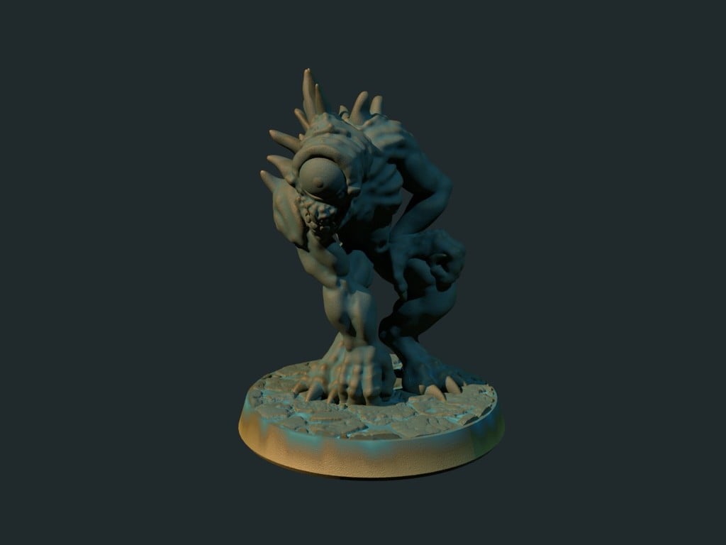  Nothic 28mm (Supportless, FDM-friendly)