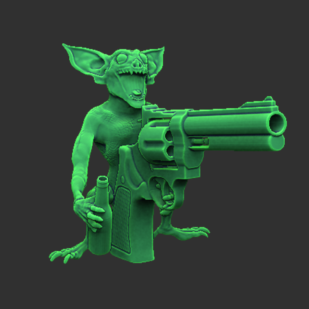 Goblin with a gun