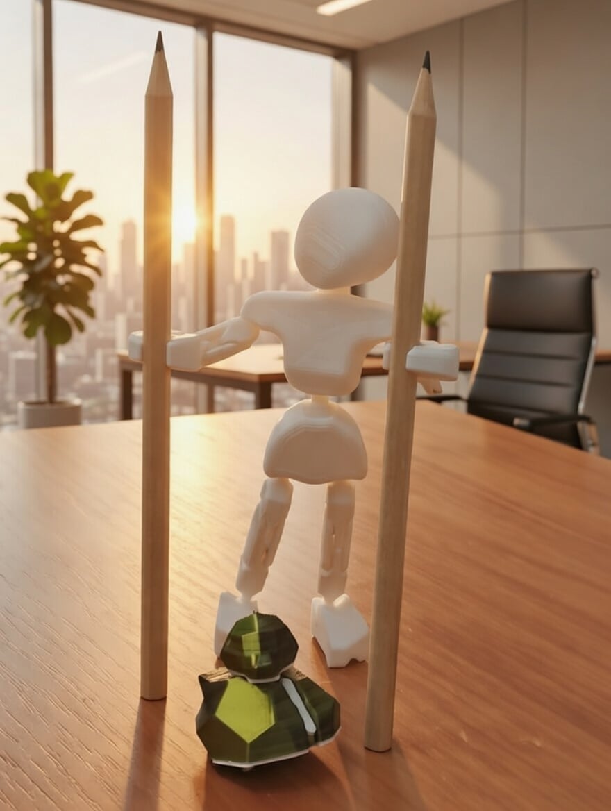 Body-Buddy: Cute Articulated Humanoid Robot | 3D Print Challenge