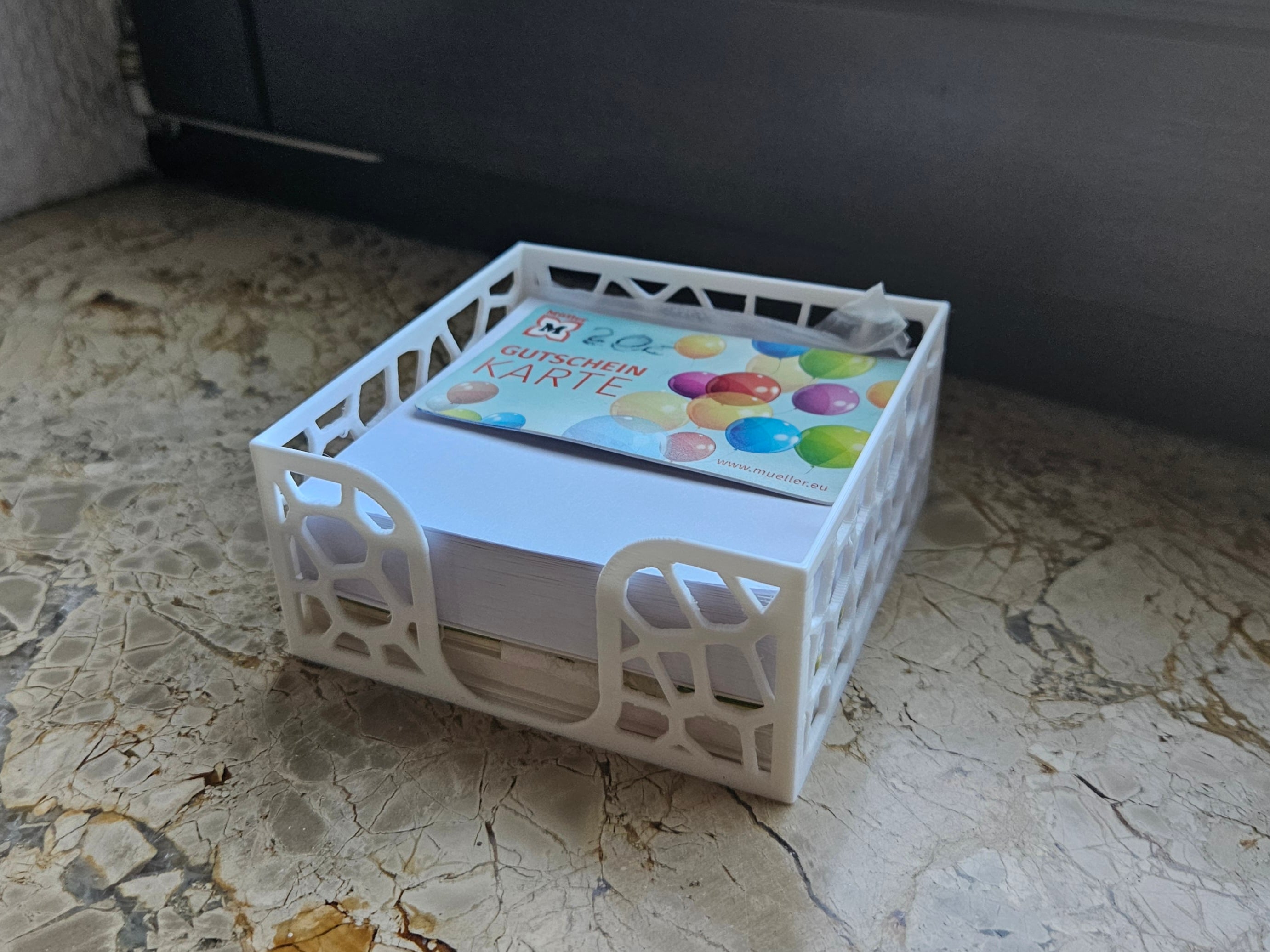 Notepad /Notesheet Organizer Voronoi