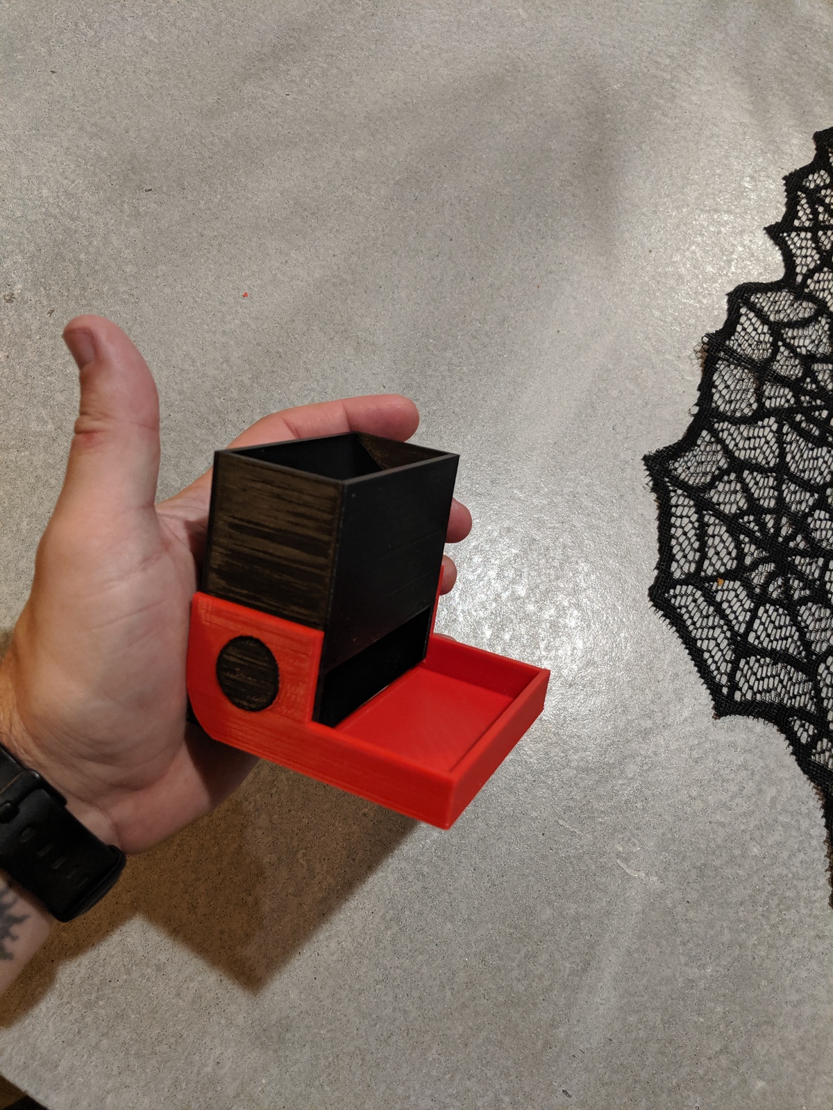 Remixed Compact Dice Tower
