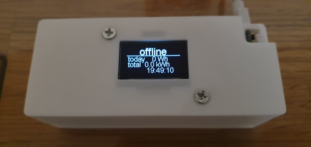 OpenDTU with 0,96 Zoll OLED Display I2C SSD1306