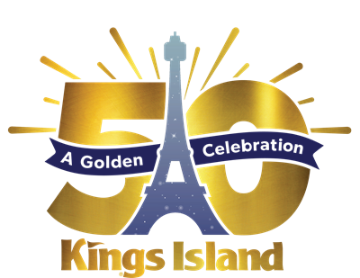 Kings Island 50th Anniversary Logo