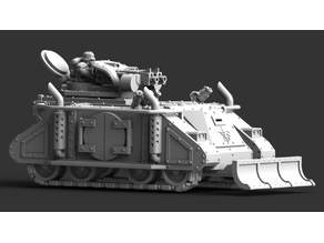 Imperial Guard Fighting Vehicle "Ferus" (Rhino MK-1 modification)