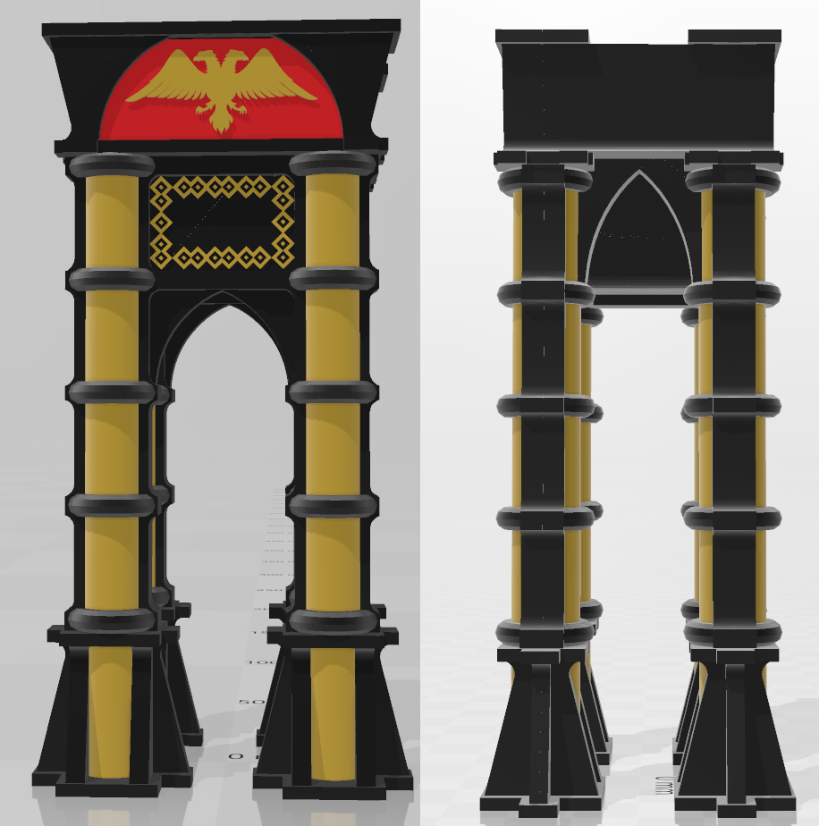 Omicron-Beta-Lima Walkaway Pillar 4 - WH40k
