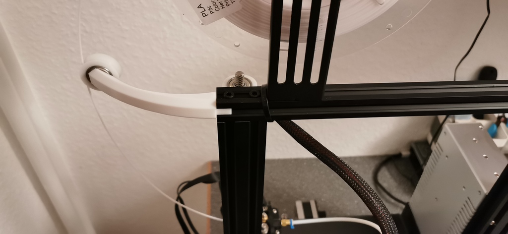 Ender 3 Filament Guide with ball-bearing