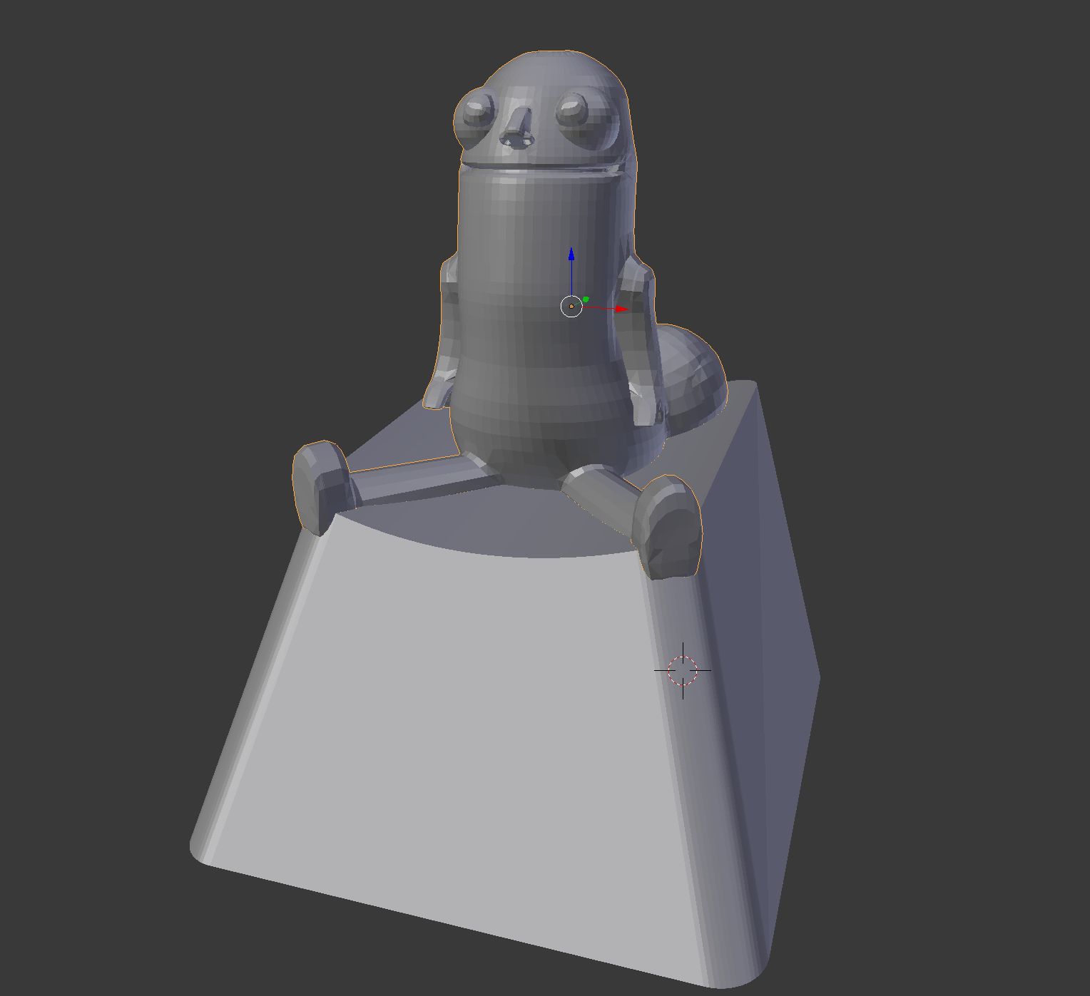 Dickbutt Keycap - Razor Size