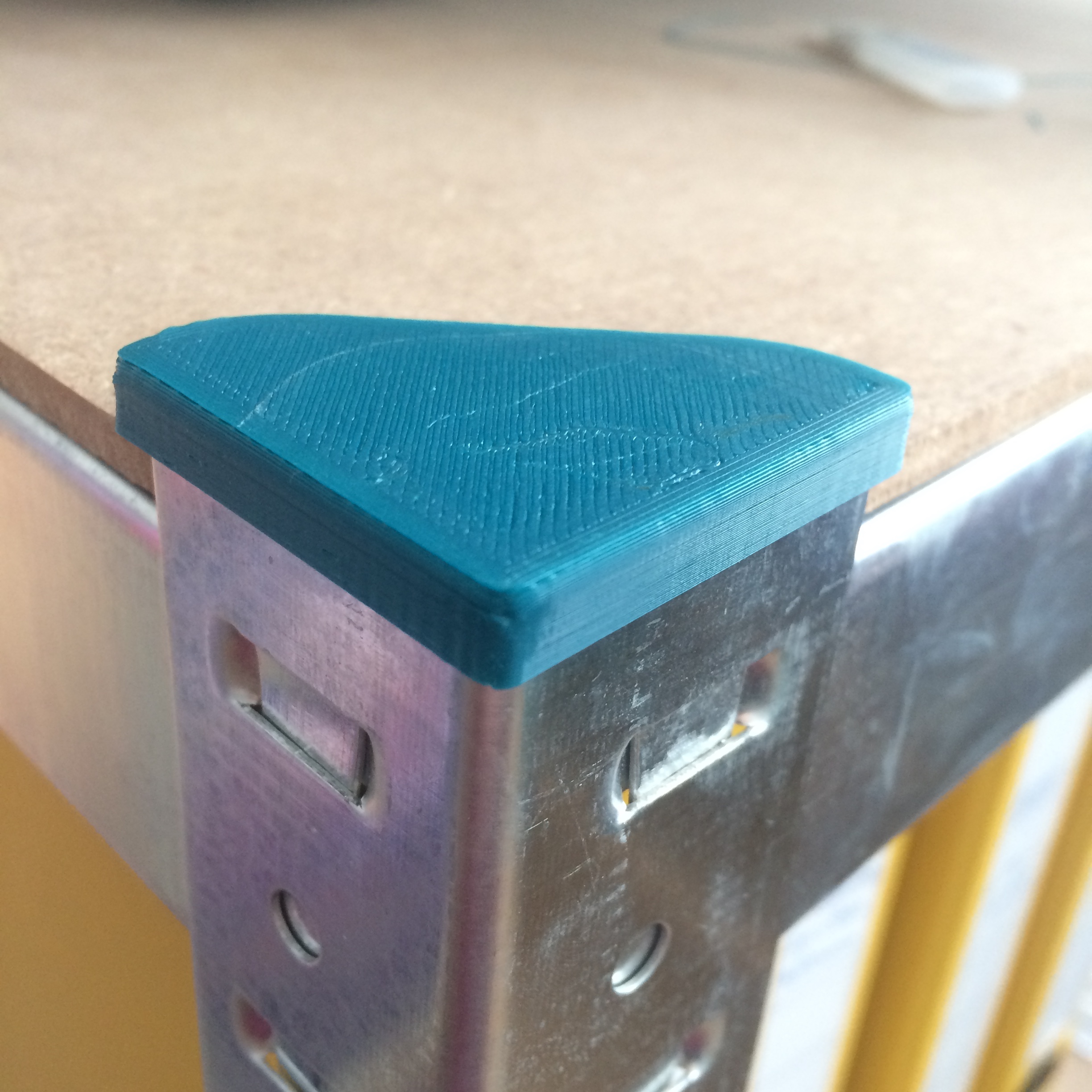 Metal corner cover