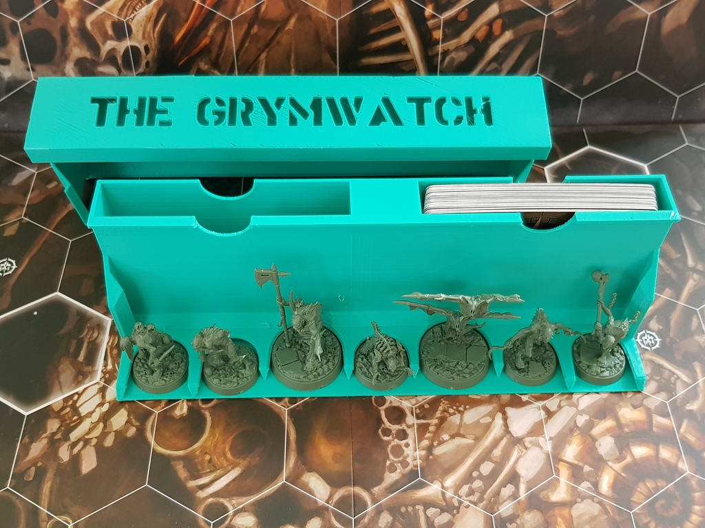 THE GRYMWATCH, BEASTGRAVE STORAGE, Calibration tool for Warhammer Underworlds