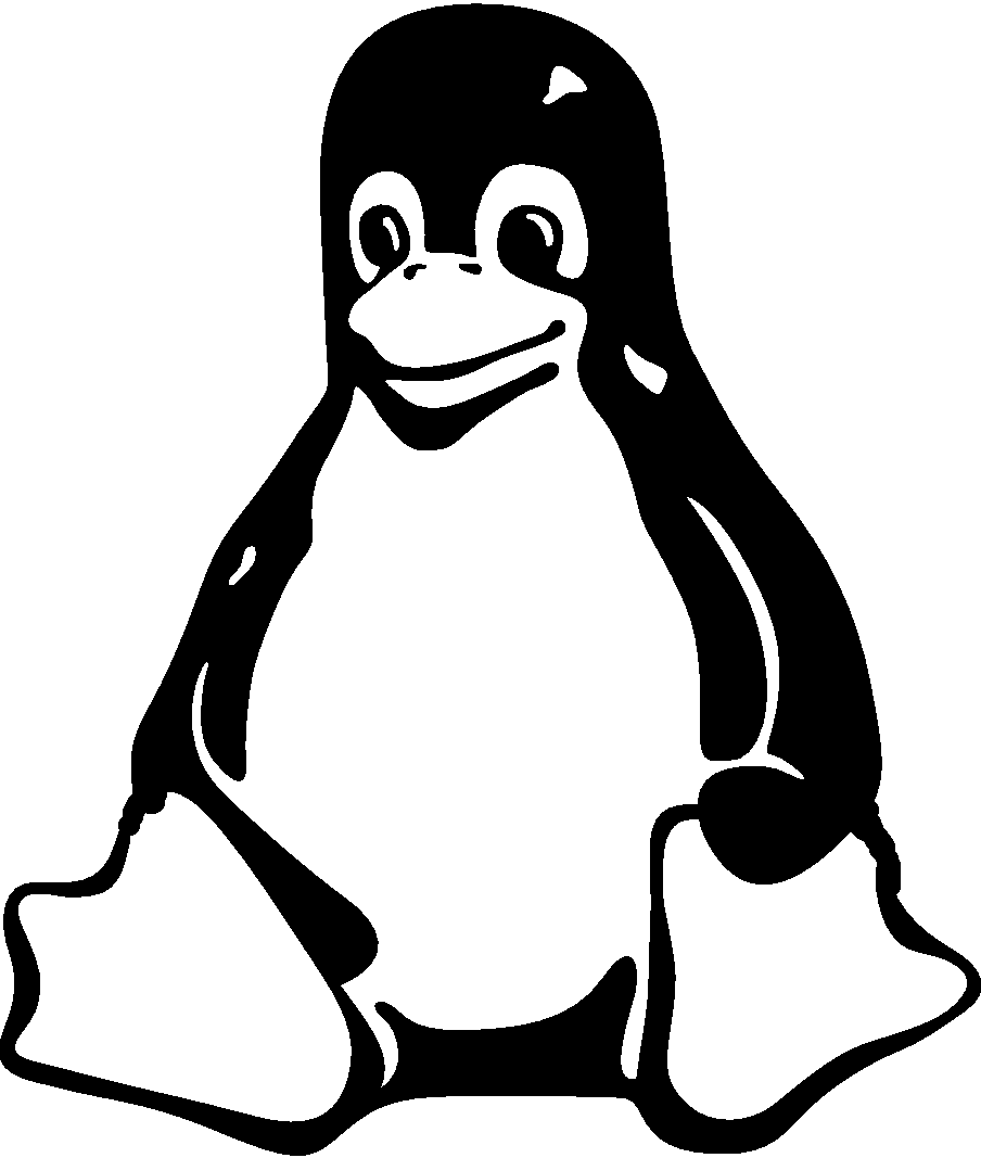 Tux Logo Key Fob