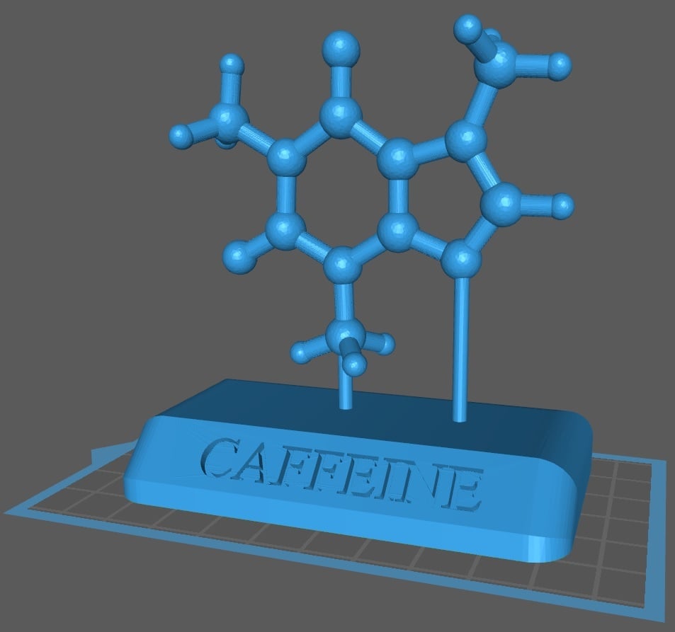Chemical Model: Caffeine
