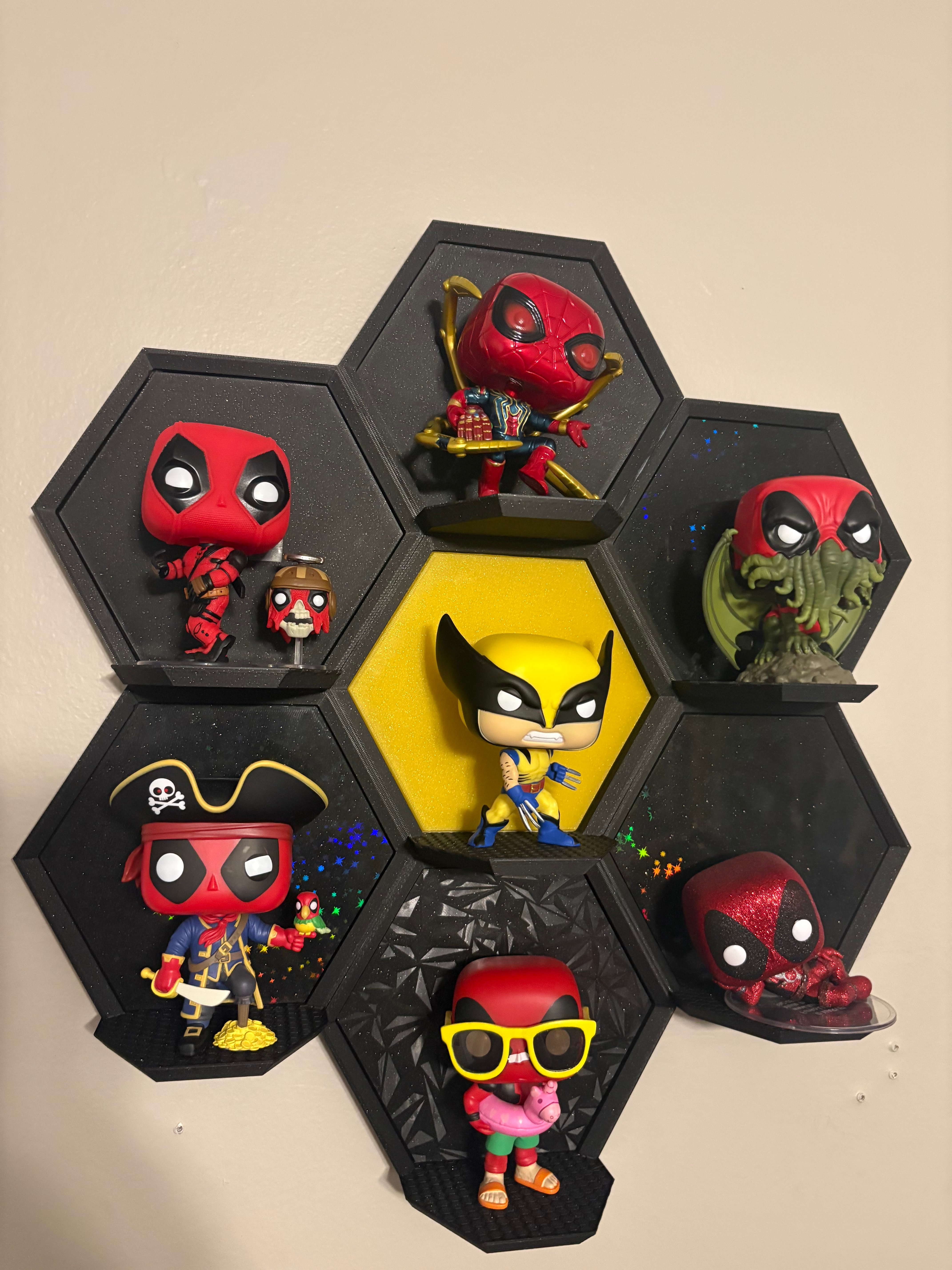 Hex Insert for Funko Pop Hex Modular Display System