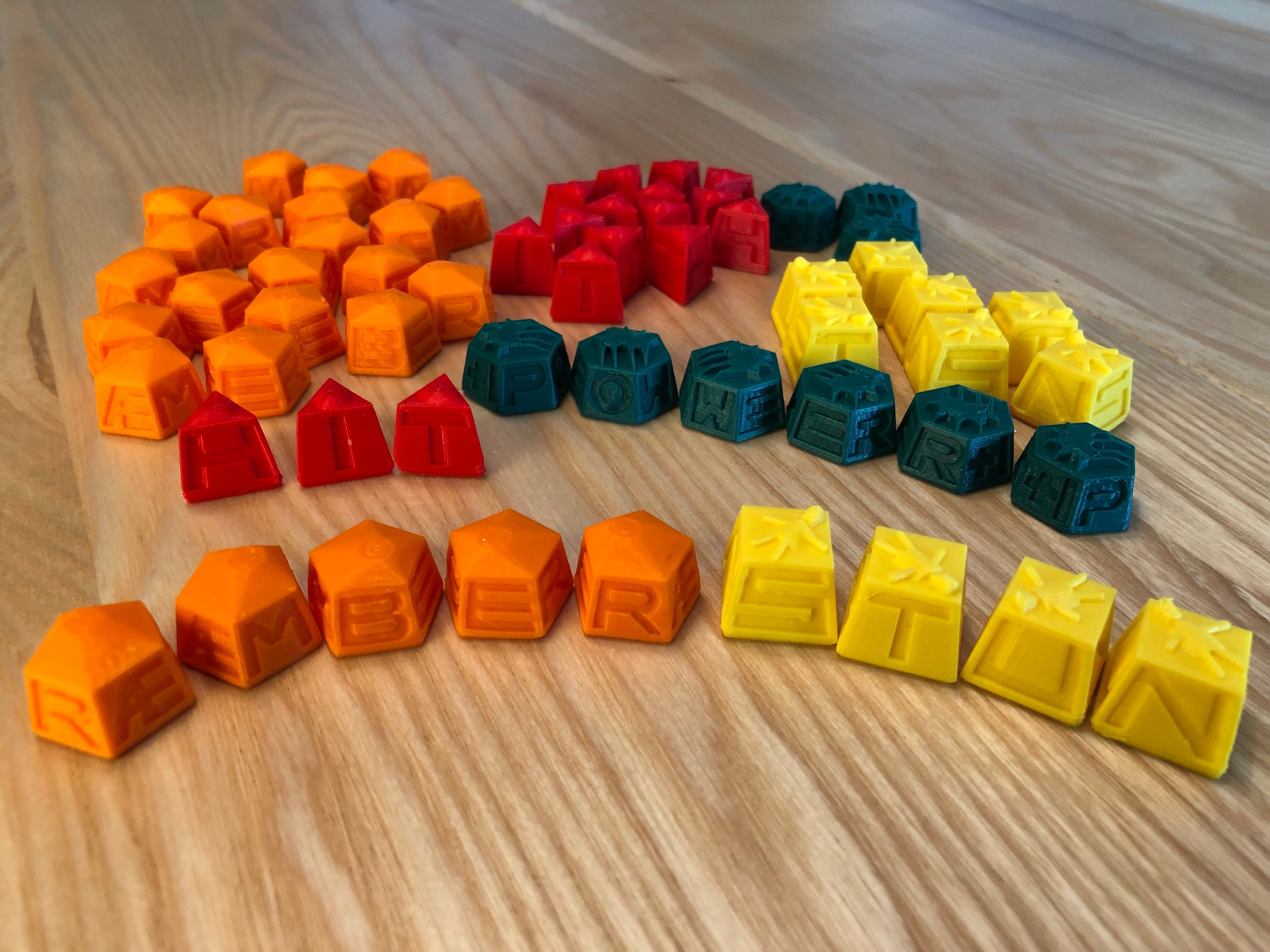 Keyforge tokens