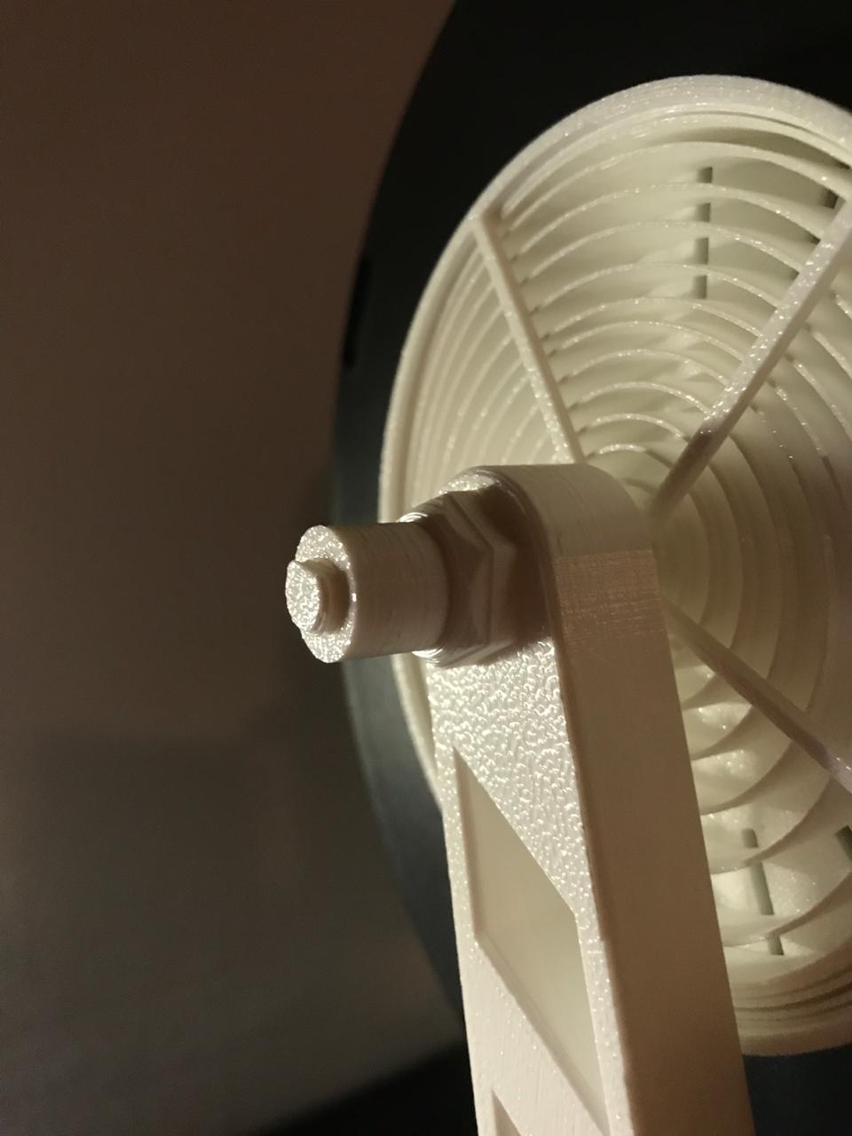Prusa i3 Mk3 Spool Holder Base for Parametric Auto-Rewind Spool Holder (Remix)