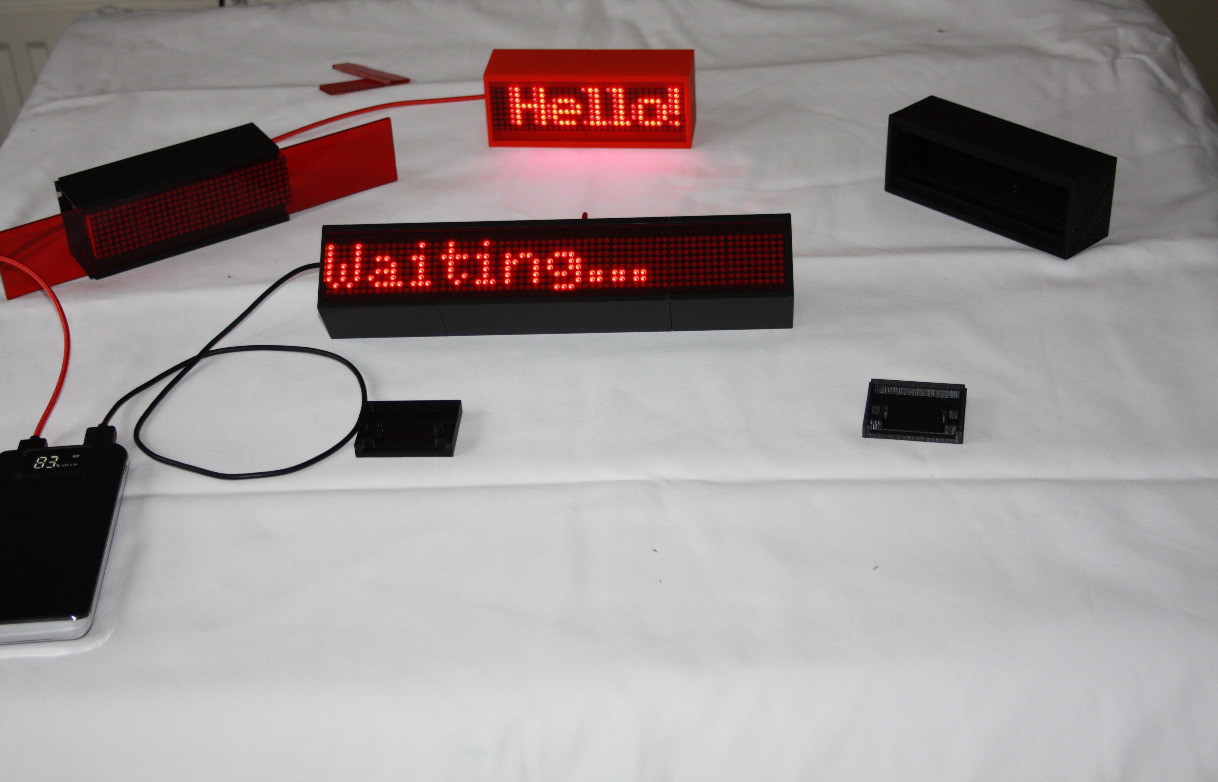 LED Matrix Modular Case System