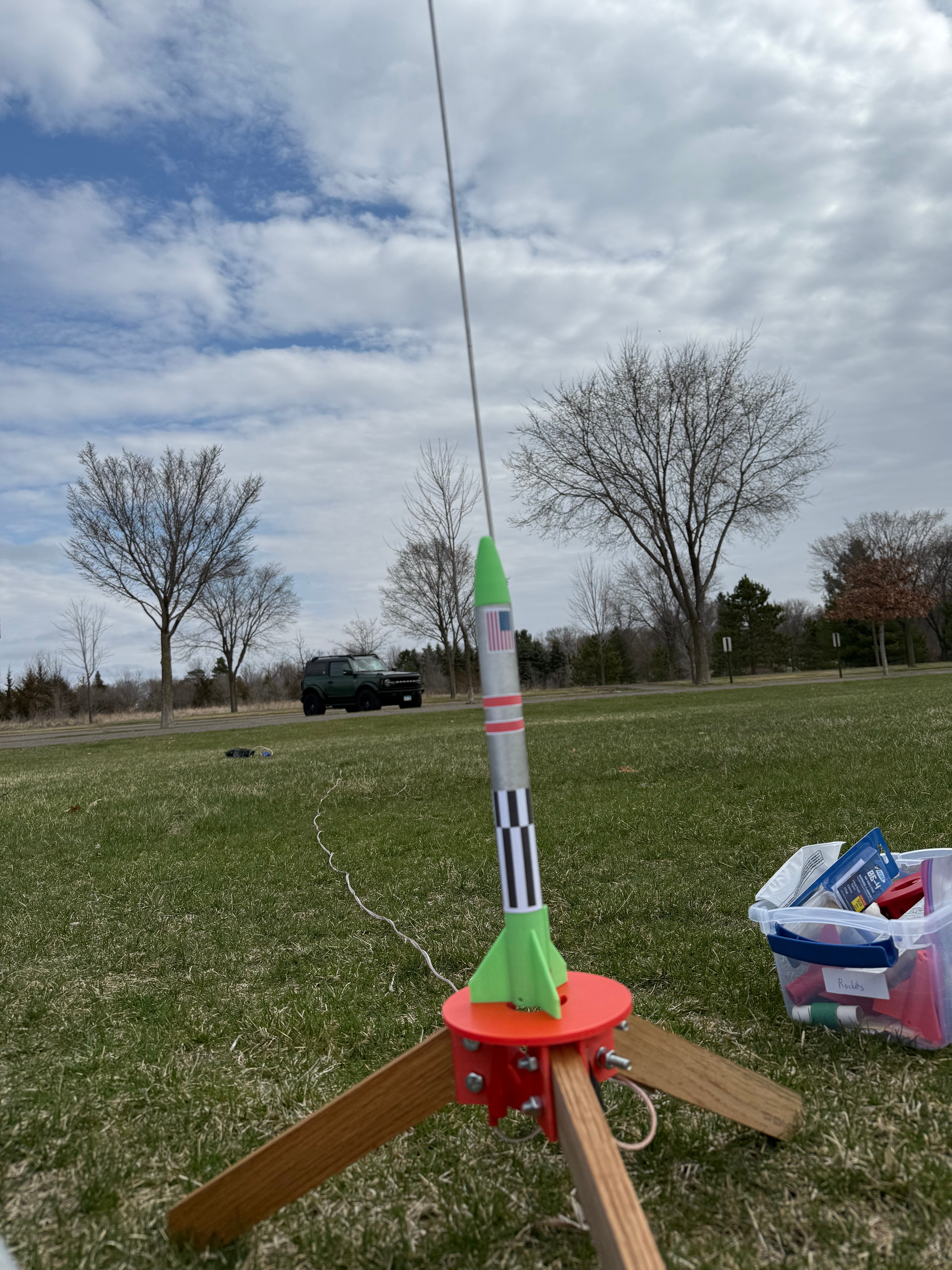 Model Rocket Launch Pad