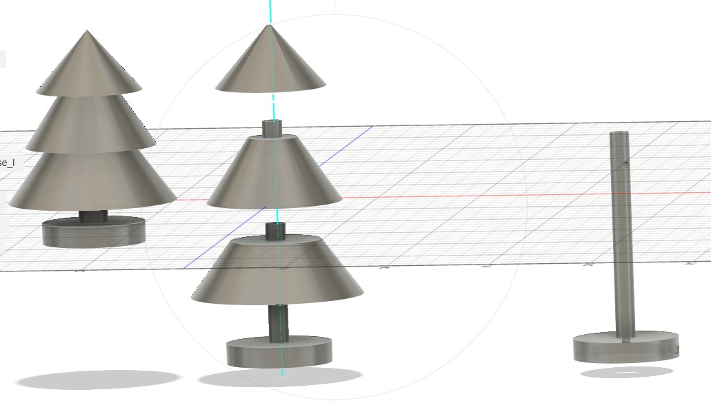 Modular Christmas tree - Albero di Natale componibile