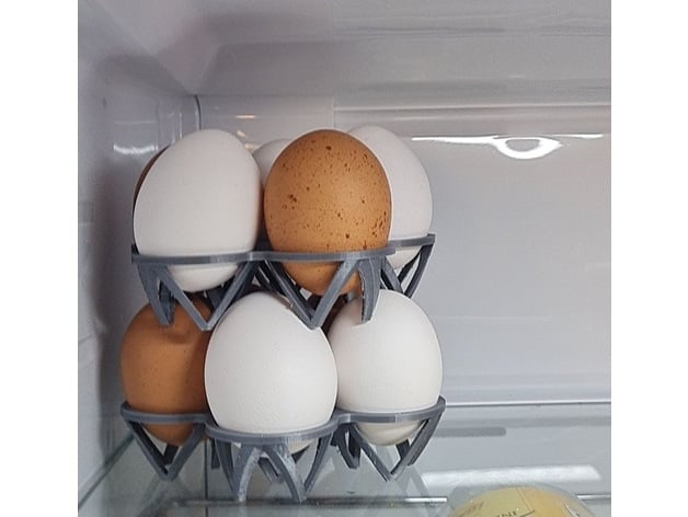 Egg Storage Save Space In The Fridge