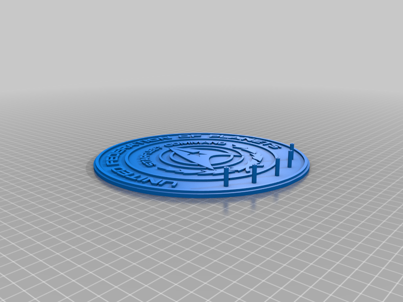 Starfleet Command key board / Schlüsselbrett NSFW
