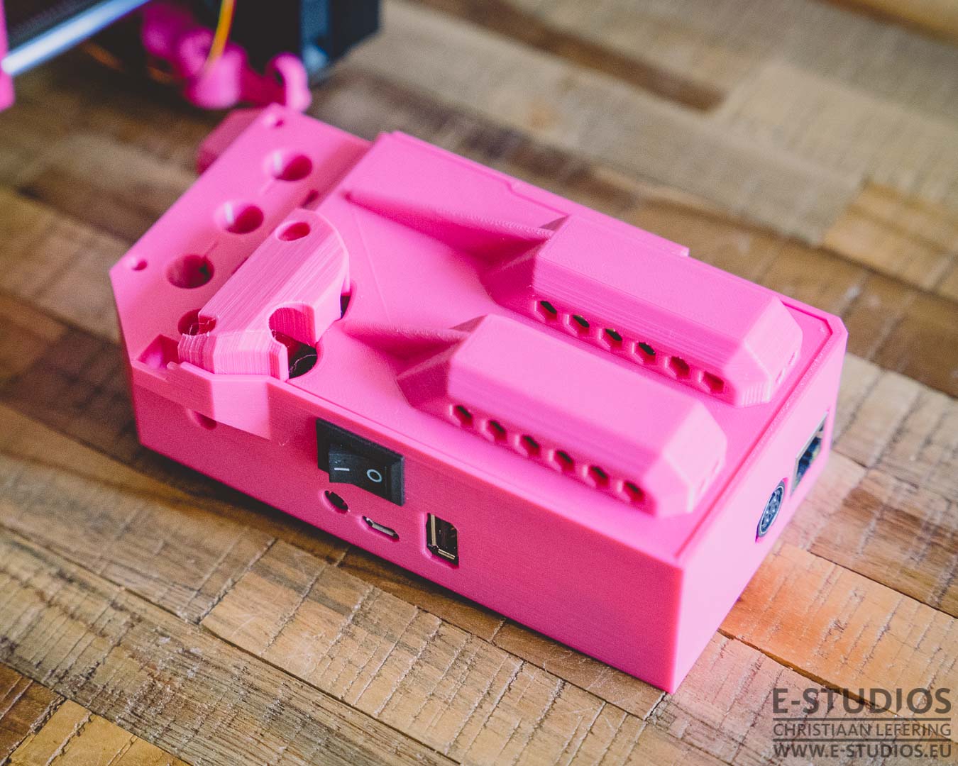 Prusa MINI - Buddy Board Case / Z-Bottom + Cover for Heatsinks