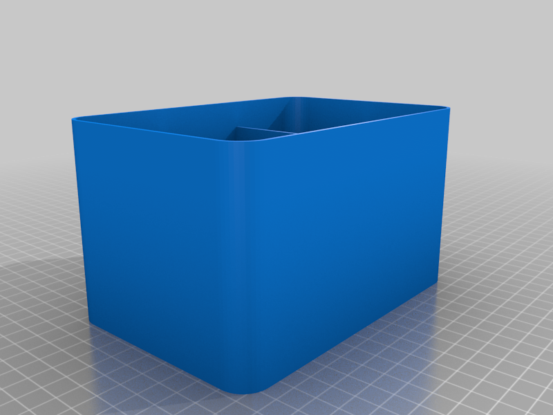 Simple Storage Box with Compartments