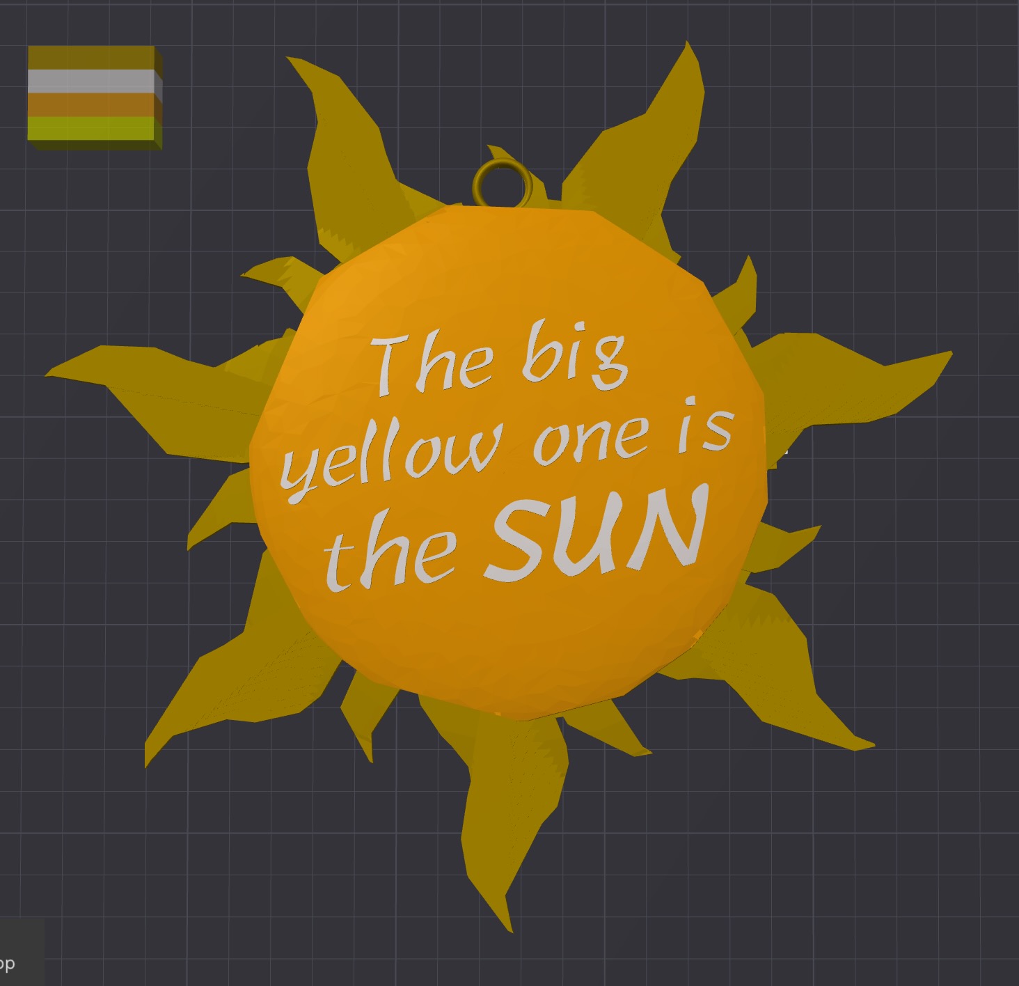 Big Yellow One Is The Sun