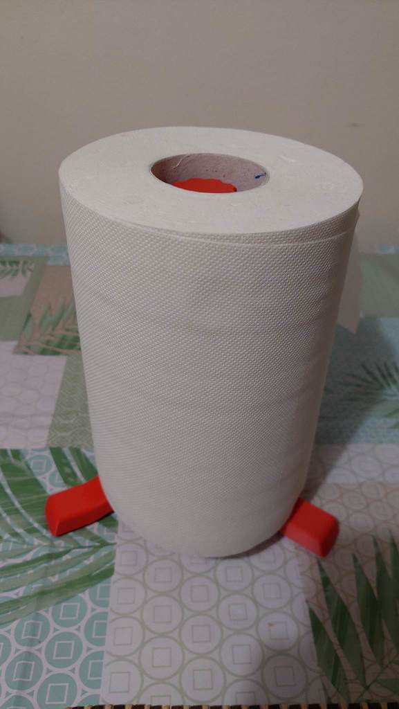 Paper towel roll holder
